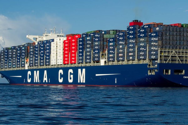 Hãng tàu CMA-CGM cam kết không tăng giá cước vận tải container đến tháng 2/2022