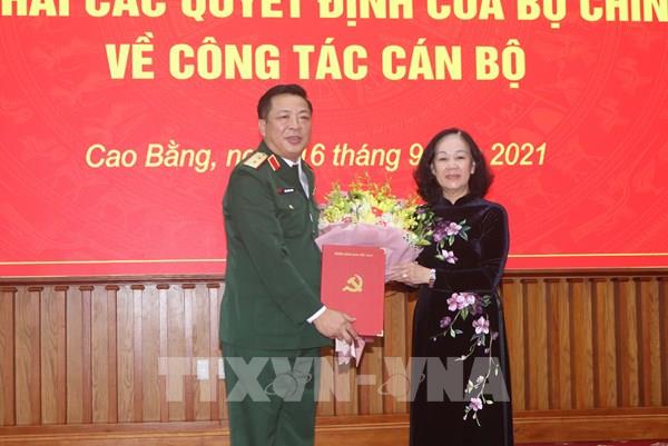 Đồng chí Trần Hồng Minh giữ chức Bí thư Tỉnh ủy Cao Bằng