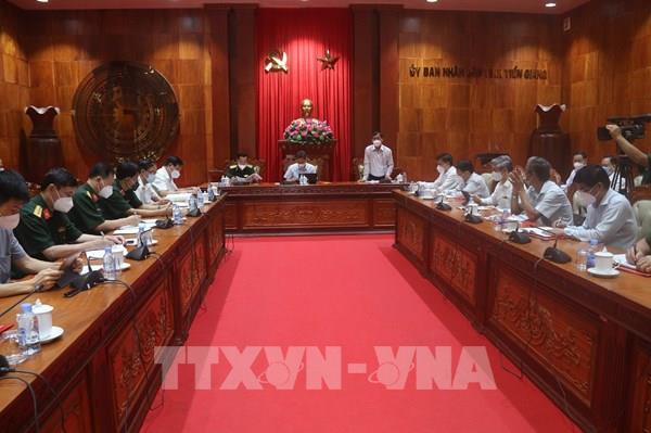 Phó Thủ tướng: Tiền Giang cần nâng cao hiệu quả xét nghiệm, tầm soát tách F0 ra khỏi cộng đồng