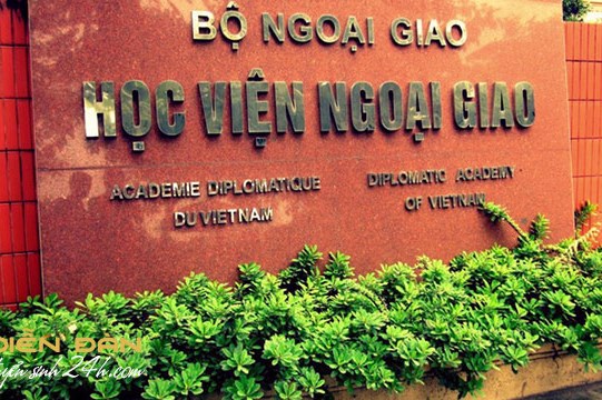 Học viện Ngoại giao công bố điểm chuẩn 2021
