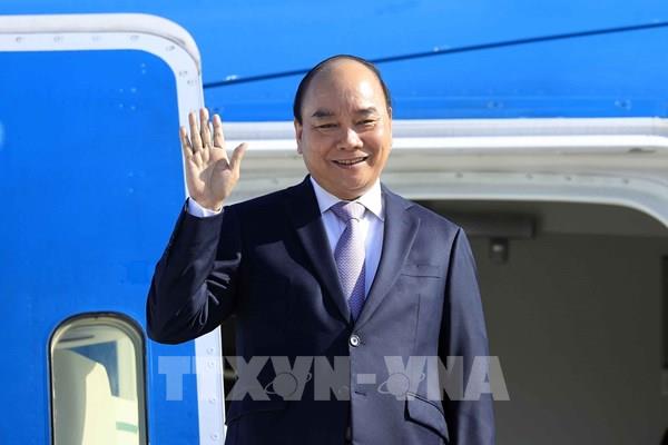 Chủ tịch nước Nguyễn Xuân Phúc tới La Habana, bắt đầu thăm hữu nghị chính thức Cuba