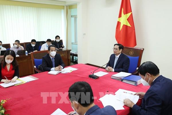  Thủ tướng Phạm Minh Chính đề nghị COVAX phân bổ nhanh vaccine dành cho Việt Nam