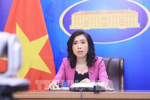 Người Phát ngôn Bộ Ngoại giao Lê Thị Thu Hằng nêu quan điểm đối với một số vấn đề quốc tế
