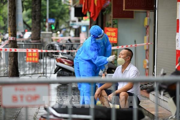 Ngày 24/9, Hà Nội thêm 6 ca mắc COVID-19, trong đó có 2 ca tại cộng đồng
