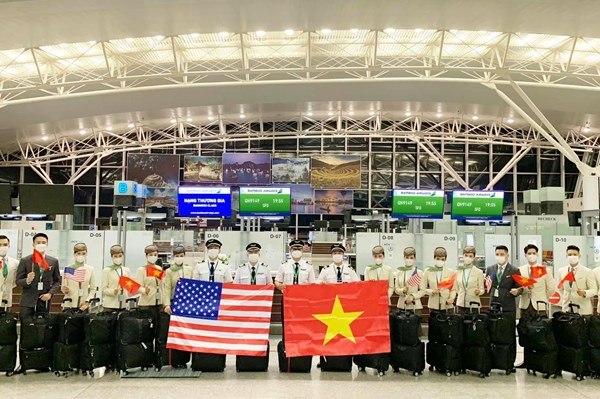 Chuyến bay thẳng đầu tiên tới Mỹ của Bamboo Airways đã hạ cánh thành công