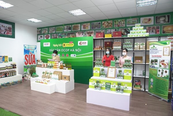 Giao thương trực tuyến sản phẩm OCOP và đặc sản vùng miền