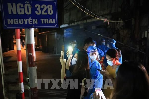 Hà Nội dỡ bỏ phong tỏa ngõ 328, 330 đường Nguyễn Trãi