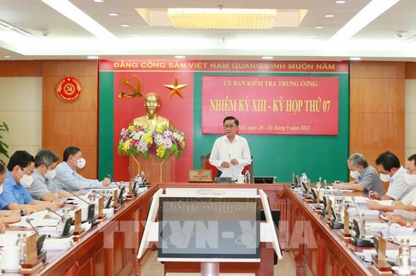 Ủy ban Kiểm tra TƯ đề nghị thi hành kỷ luật BTV Đảng ủy Cảnh sát biển Việt Nam nhiệm kỳ 2015-2020