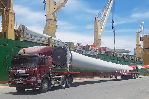 Chấn chỉnh vận chuyển thiết bị điện gió gây mất an toàn giao thông