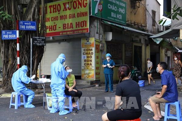 Ngày 2/10, Hà Nội có 20 ca COVID-19 liên quan đến chùm ca bệnh ở BV Việt Đức