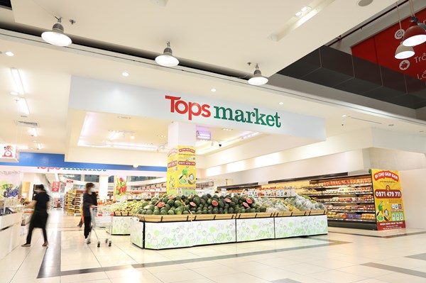 Siêu thị Tops Market đầu tiên xuất hiện ở Hà Nội