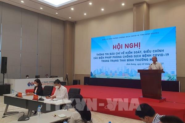 Bình Dương mở cửa nhiều hoạt động kinh tế - xã hội từ ngày 2/10