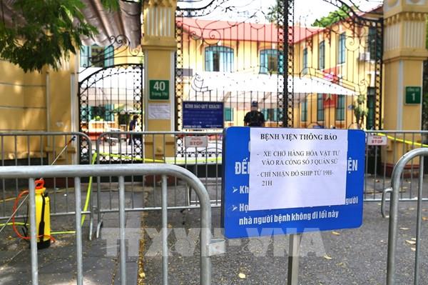 Bộ Y tế đề nghị Hà Nội hỗ trợ Bệnh viện Việt Đức phòng chống dịch COVID-19