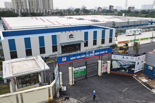 Hòa Phát tài trợ 15 tỷ cho Bệnh viện Dã chiến Hoàng Mai