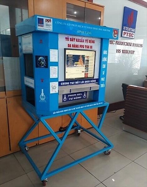 Tủ sát khuẩn tự động đa năng của PPS lọt Top 10 HIS-COVID 2021