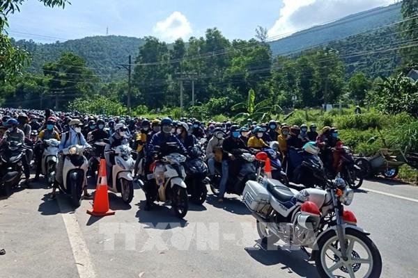 Hỗ trợ người về quê khi qua địa bàn thành phố Đà Nẵng