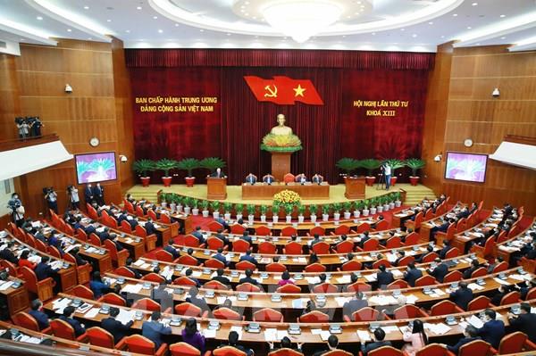 Ngày làm việc thứ hai, Hội nghị Trung ương 4, khóa XIII