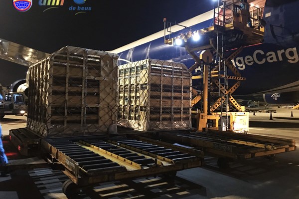 De Heus tiếp nhận 1.250 con heo cụ kỵ nhập khẩu từ Canada