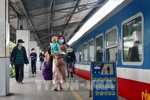 Thí điểm vận tải hành khách bằng đường sắt từ ngày 13/10
