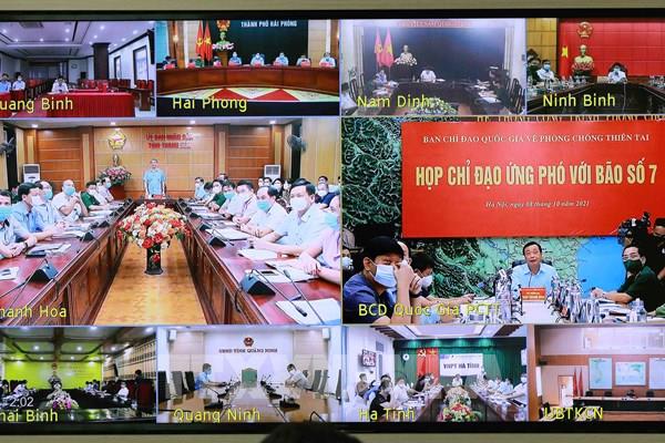 Ảnh hưởng bão số 7, ven biển từ Quảng Ninh đến Hà Tĩnh có gió giật cấp 9