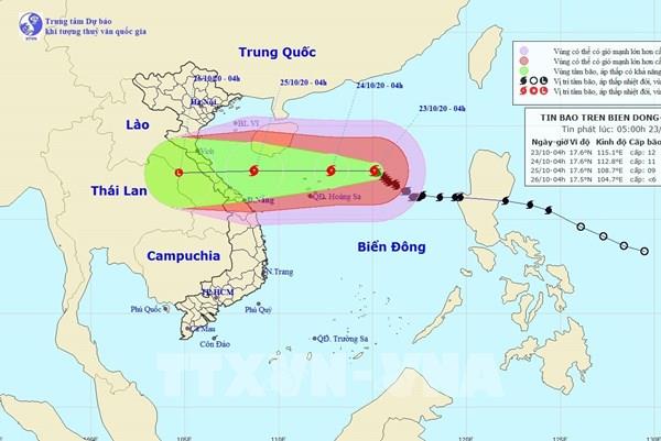 Bão số 8 suy yếu thành áp thấp nhiệt đới