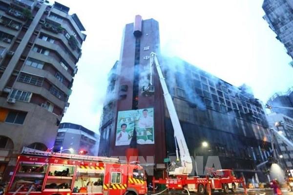 Cháy chung cư cao tầng ở Đài Loan (Trung Quốc)