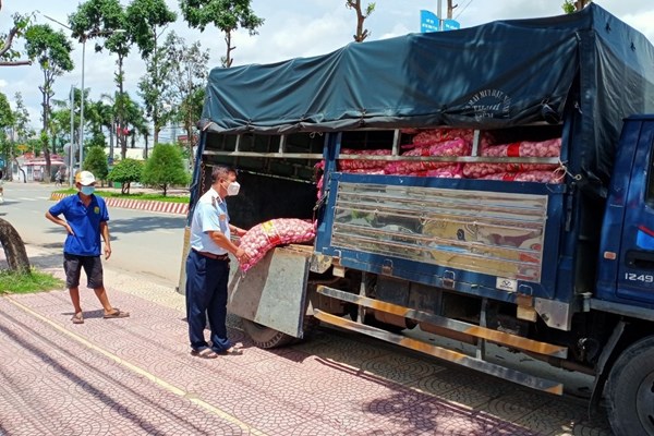 Gần 2 tấn tỏi vi phạm bị thu giữ tại chốt kiểm dịch