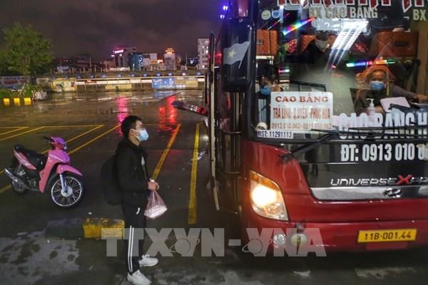 Cập nhật hoạt động vận tải hành khách khi thí điểm mở lại