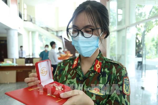 50 ngày đáng nhớ của các nữ quân y tương lai