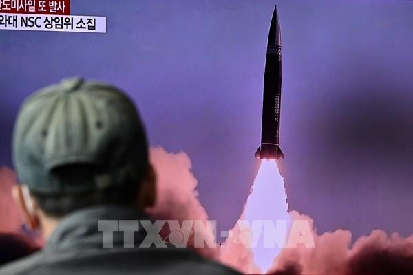 Vụ phóng vật thể bay của Triều Tiên: Hàn Quốc, Mỹ, Nhật Bản họp ba bên