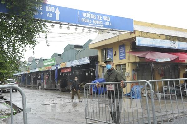 Chợ Long Biên (Hà Nội) hoạt động trở lại từ 0 giờ ngày 21/10