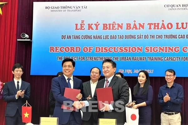 JICA hỗ trợ nâng cao năng lực đào tạo ngành đường sắt đô thị