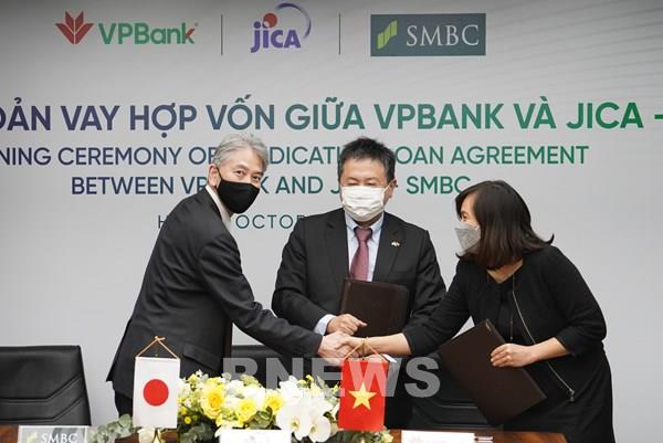 JICA và VPBank ký kết khoản vay hợp vốn 75 triệu USD