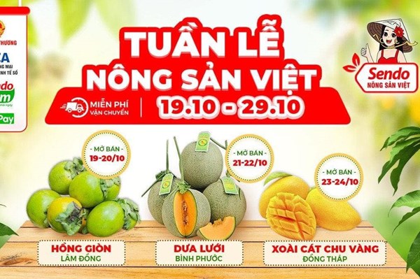Đẩy mạnh tiêu thụ nông sản Việt trực tuyến