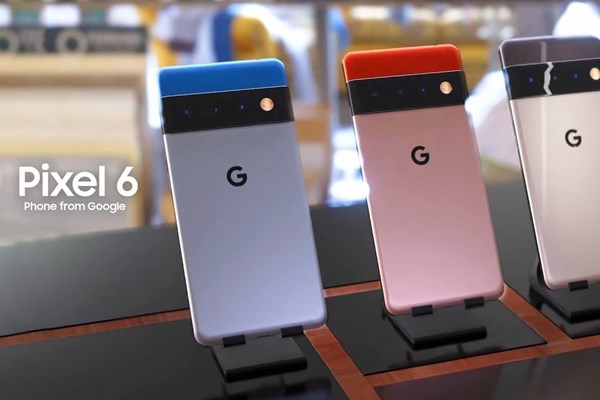 Điện thoại thông minh Pixel 6 của Google sẽ lên kệ từ 28/10