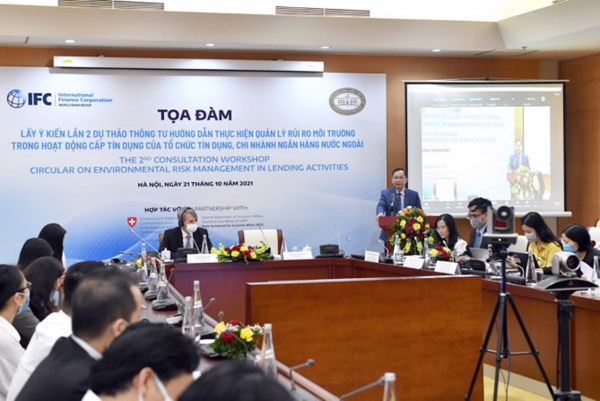 Quản lý rủi ro môi trường trong hoạt động cấp tín dụng
