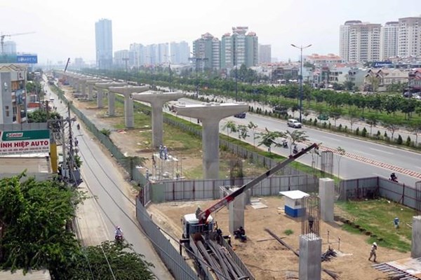 Dự án metro số 2 Bến Thành – Tham Lương mới bàn giao mặt bằng gần 80%