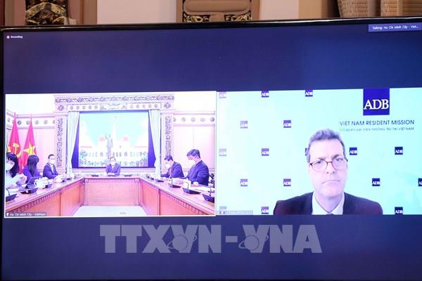 TP. Hồ Chí Minh và ADB thúc đẩy hợp tác phục hồi kinh tế