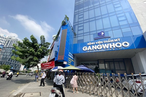 Tp Hồ Chí Minh: Tạm ngưng hoạt động Bệnh viện thẩm mỹ Gangwhoo