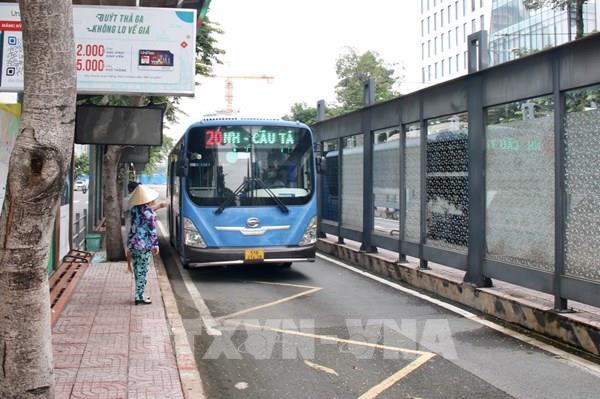 Thêm nhiều tuyến xe buýt trục chính tại Tp.Hồ Chí Minh hoạt động trở lại