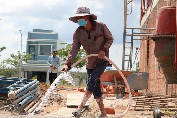 Người dân vùng Dự án sân bay Long Thành xây nhà, đến nơi ở mới