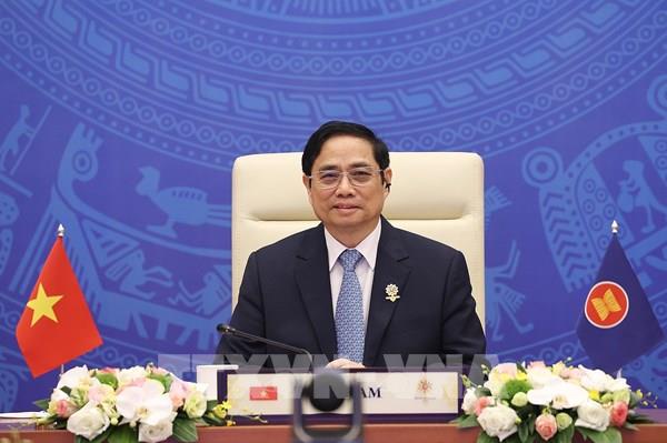 Thủ tướng đề nghị Nhật Bản tiếp tục hỗ trợ ASEAN thu hẹp khoảng cách phát triển, thúc đẩy phát triển đồng đều