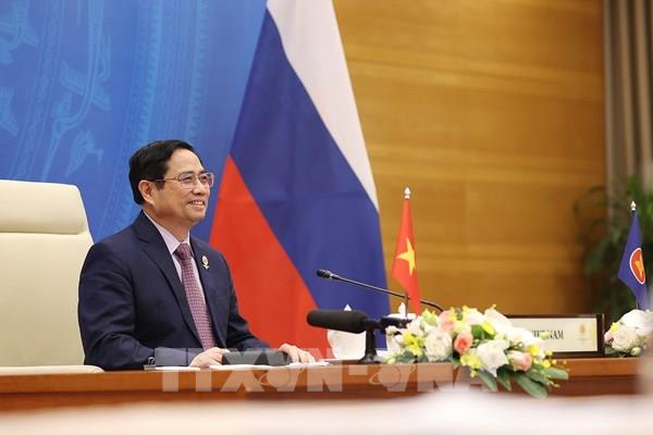 Thủ tướng Phạm Minh Chính dự Hội nghị Cấp cao ASEAN – Nga lần thứ 4