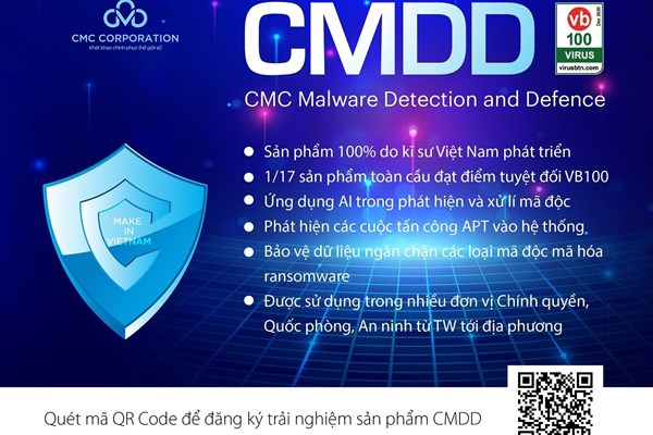 CMC tham dự Hội thảo và Triển lãm Quốc tế về An toàn không gian mạng Việt Nam 2021
