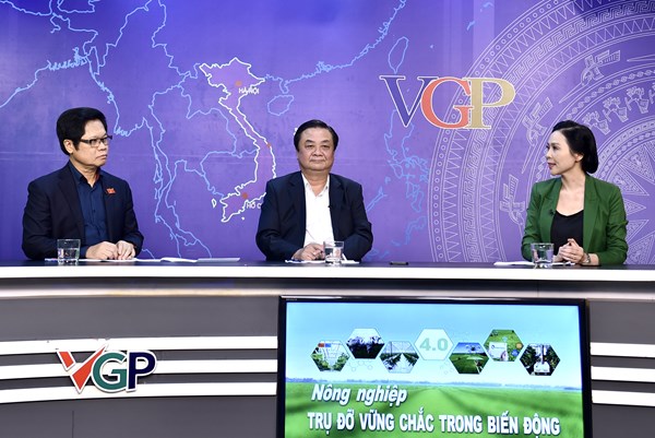 Ngành nông nghiệp được nhắc đến như một trụ đỡ khi kinh tế chao đảo