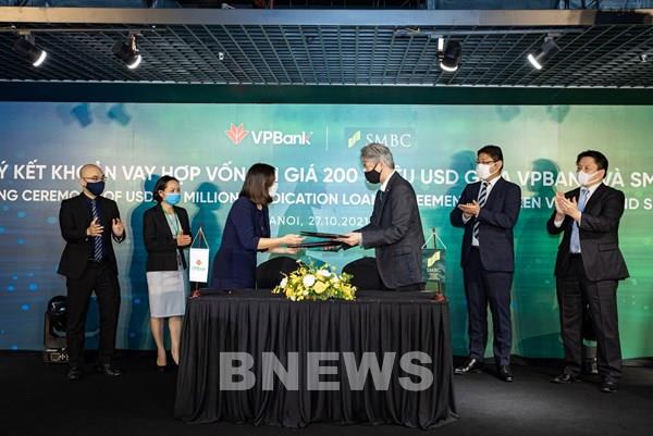VPBank và SMBC ký thỏa thuận khoản vay hợp vốn trị giá 200 triệu USD