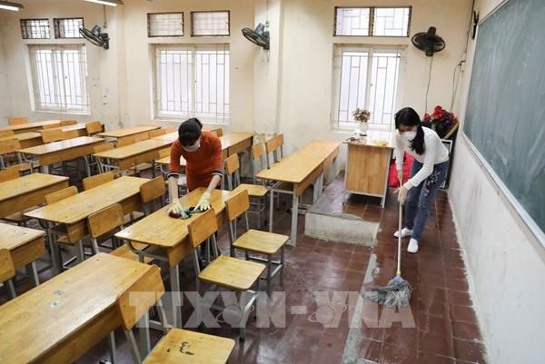 Hà Nội hướng dẫn phòng, chống dịch COVID-19 khi học sinh trở lại trường