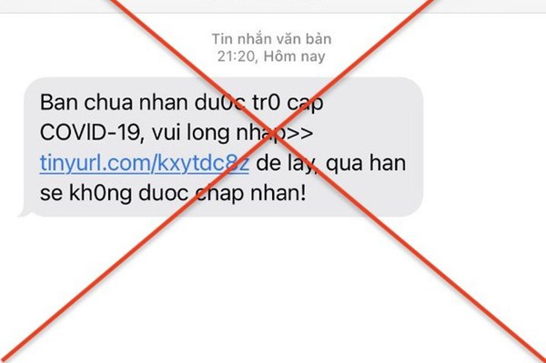 Cảnh giác trước tin nhắn lừa đảo nhận hỗ trợ từ Quỹ bảo hiểm thất nghiệp