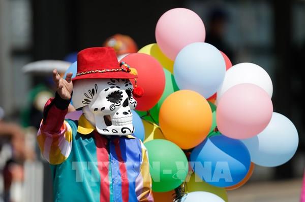 Tưng bừng Lễ hội "Día de los muertos" ở Mexico