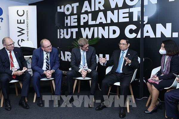 Thủ tướng Phạm Minh Chính đối thoại, tiếp lãnh đạo các tập đoàn kinh tế lớn toàn cầu